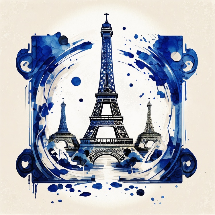 资讯有故事丨牡丹鸢尾、青花瓷凯旋门 中法传统审美融合人工智能技术带来怎样的文化新体验？