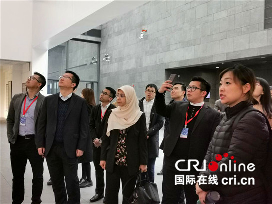 駐華使節參訪“奔跑”中的新咸陽 文體核心板塊助力城市對外交往
