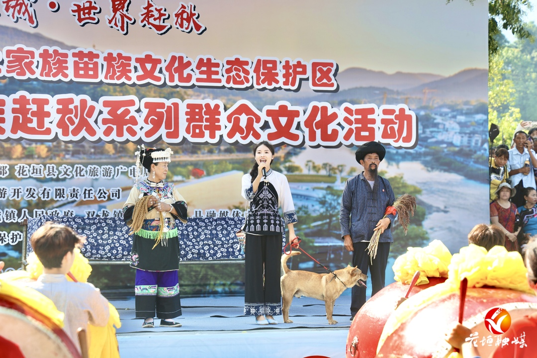 湖南花垣：苗族“赶秋”，盛装鼓乐庆丰收_fororder_21