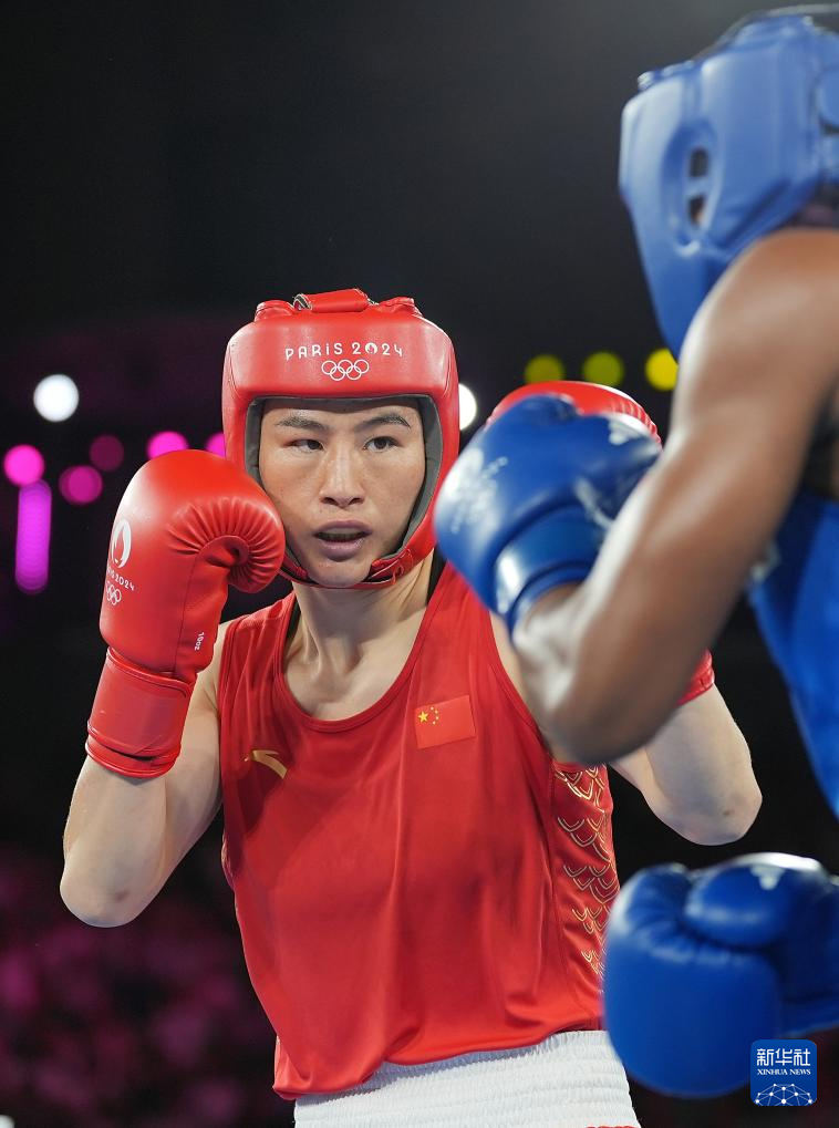 巴黎奥运会丨拳击——女子75公斤级：中国选手李倩夺金
