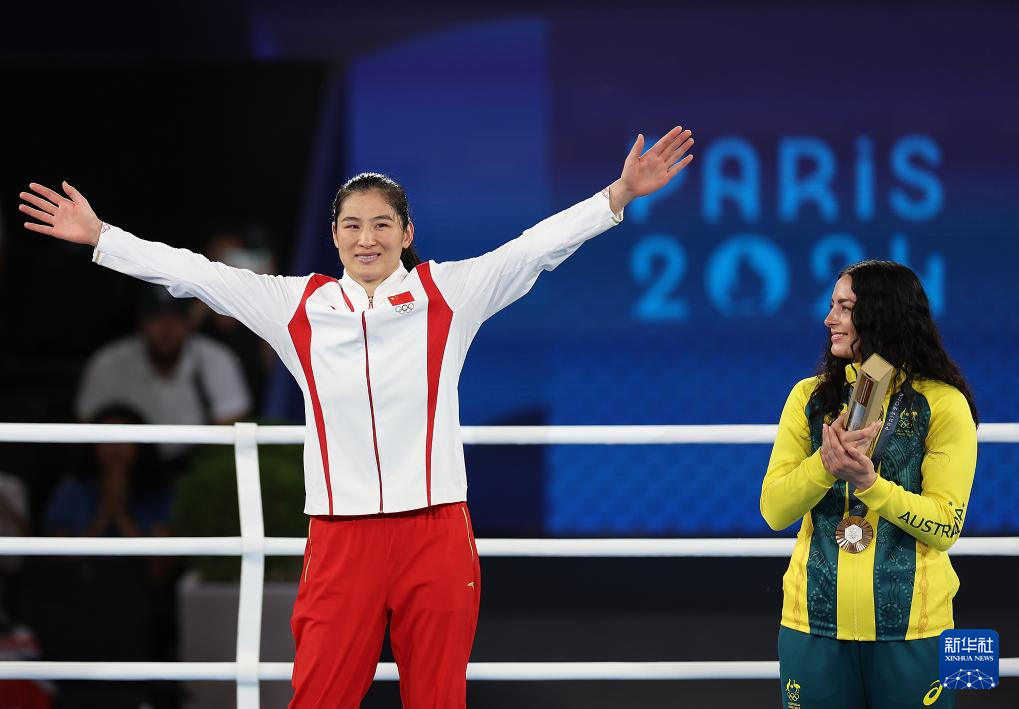 巴黎奥运会丨拳击——女子75公斤级：中国选手李倩夺金