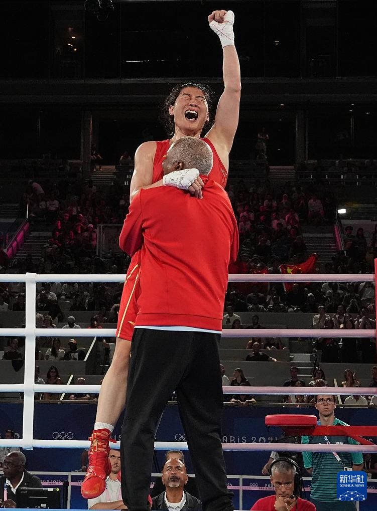 巴黎奥运会丨拳击——女子75公斤级：中国选手李倩夺金
