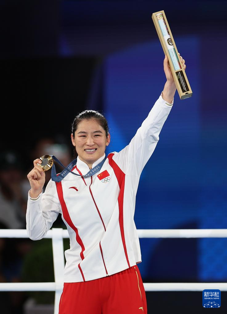 巴黎奥运会丨拳击——女子75公斤级：中国选手李倩夺金