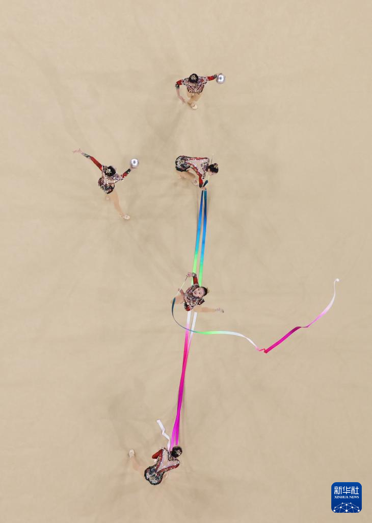 巴黎奥运会丨艺术体操——集体全能：中国队夺冠