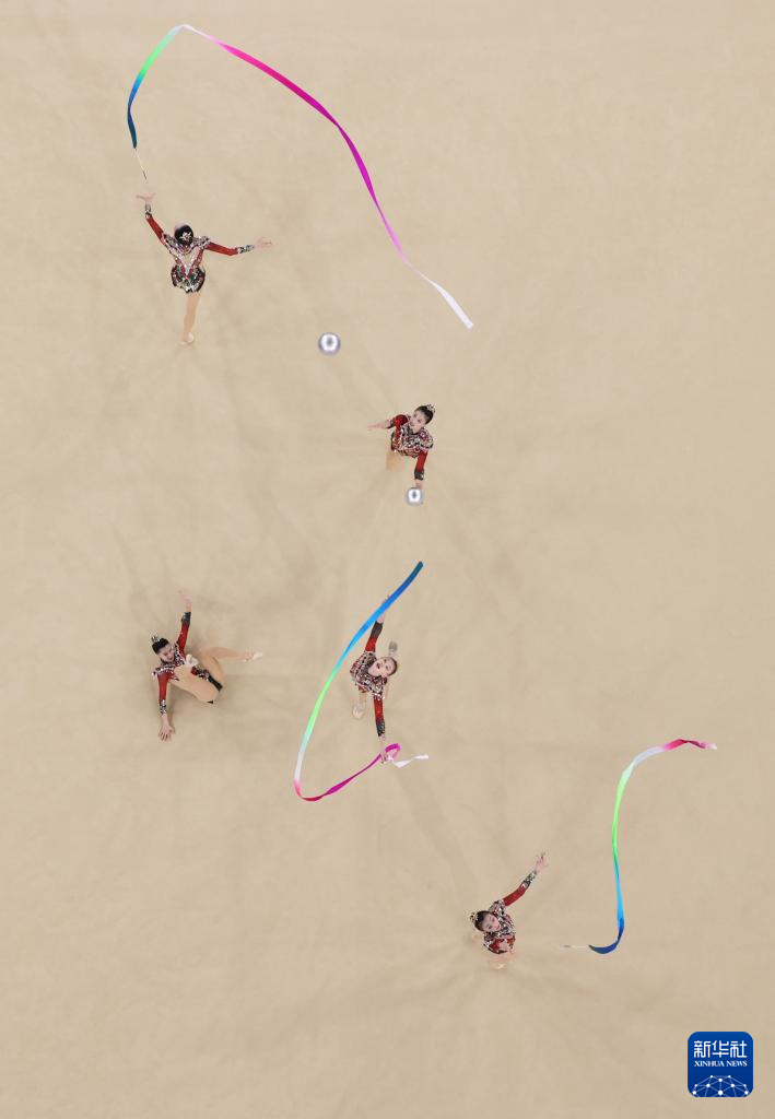 巴黎奥运会丨艺术体操——集体全能：中国队夺冠