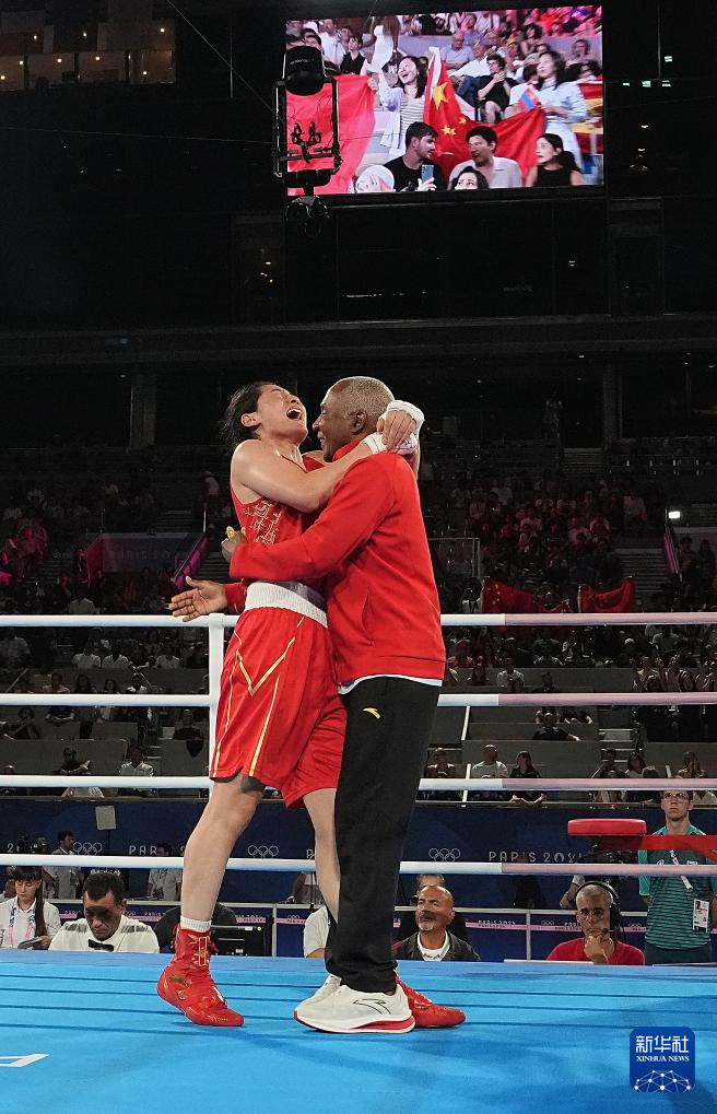 巴黎奥运会丨拳击——女子75公斤级：中国选手李倩夺金