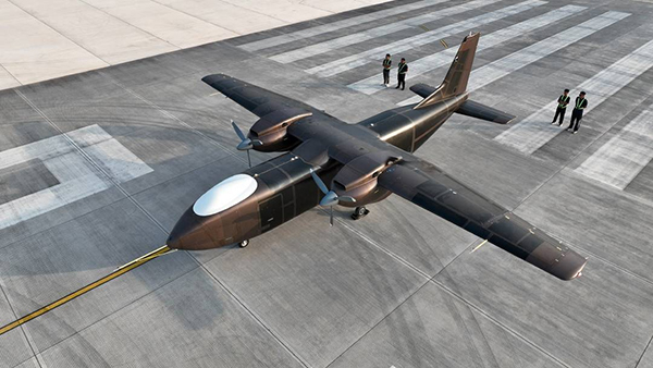 四川腾盾科创大型无人运输机在自贡成功首飞_fororder_图片-2