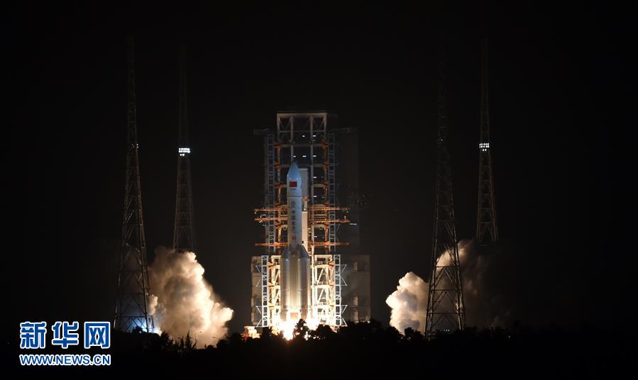 长征五号运载火箭首次发射任务取得圆满成功