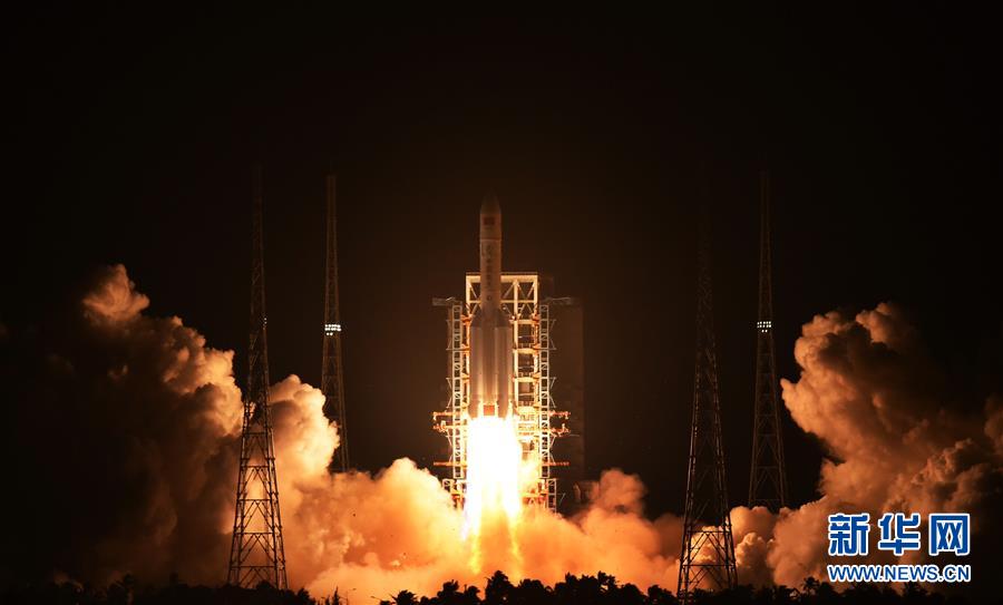 长征五号运载火箭首次发射任务取得圆满成功