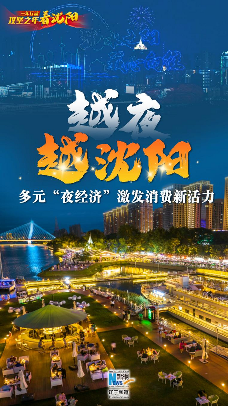 “越夜越瀋陽” 多元“夜經濟”激發消費新活力