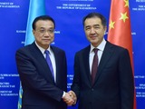李克强同哈萨克斯坦总理萨金塔耶夫举行中哈总理第三次定期会晤