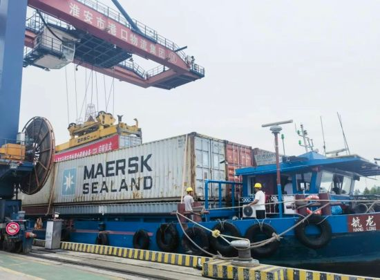 Global Shipping Giant Maersk Sends First CCA Shipment from Huai'an_fororder_图片3