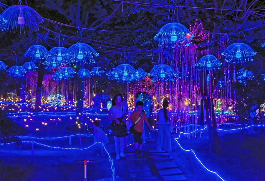 打铁花扮美奇妙夜