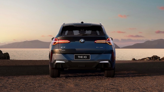 全新BMW X3——駕駛樂趣與現代極簡主義共鳴_fororder_image002