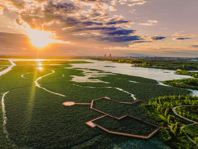 雄安新区：蓝绿交织、水城共融