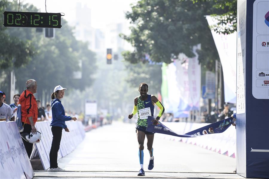 马拉松——2019桂林马拉松赛开跑