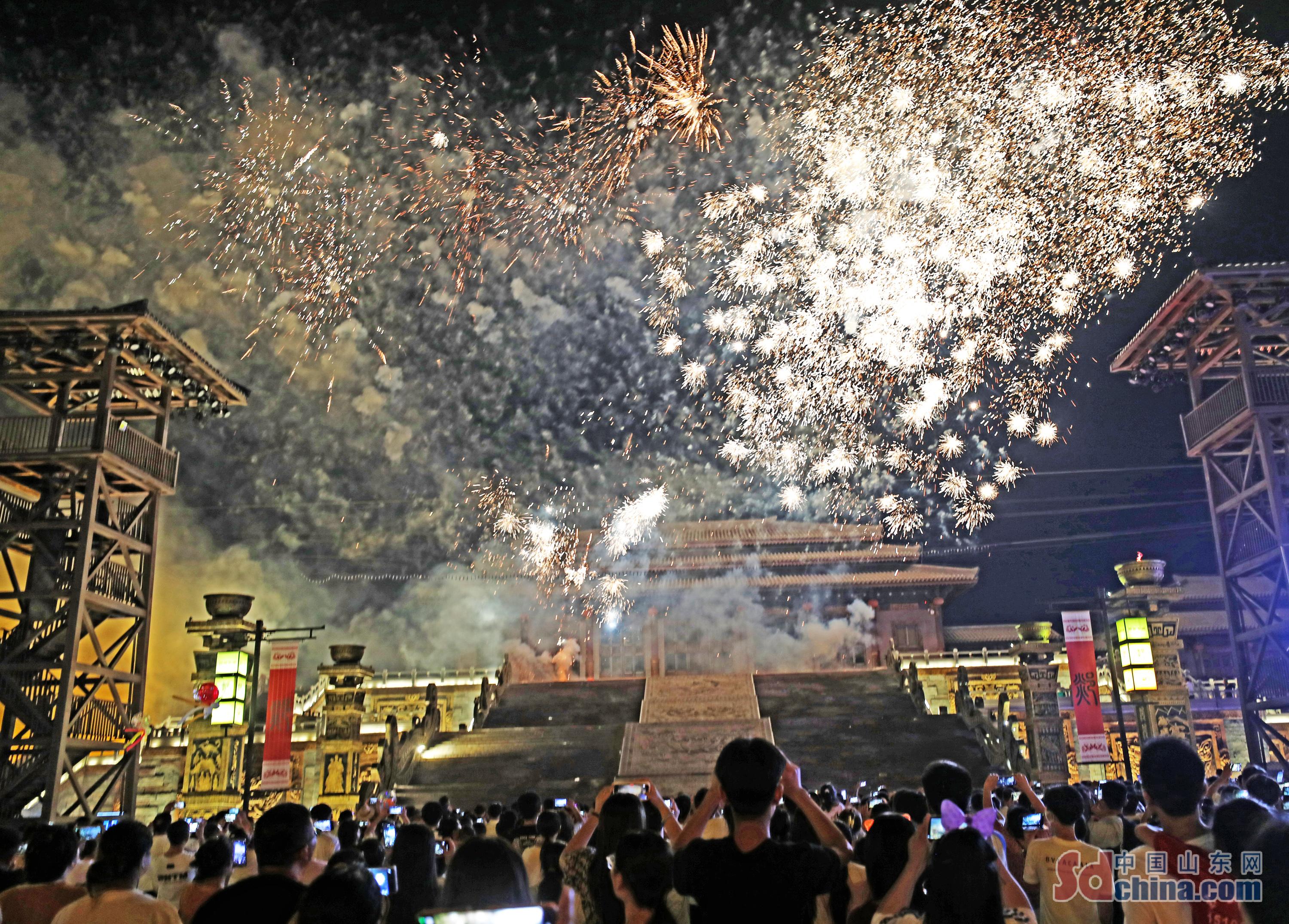 山東郯城：文旅融合點亮“夜經濟”