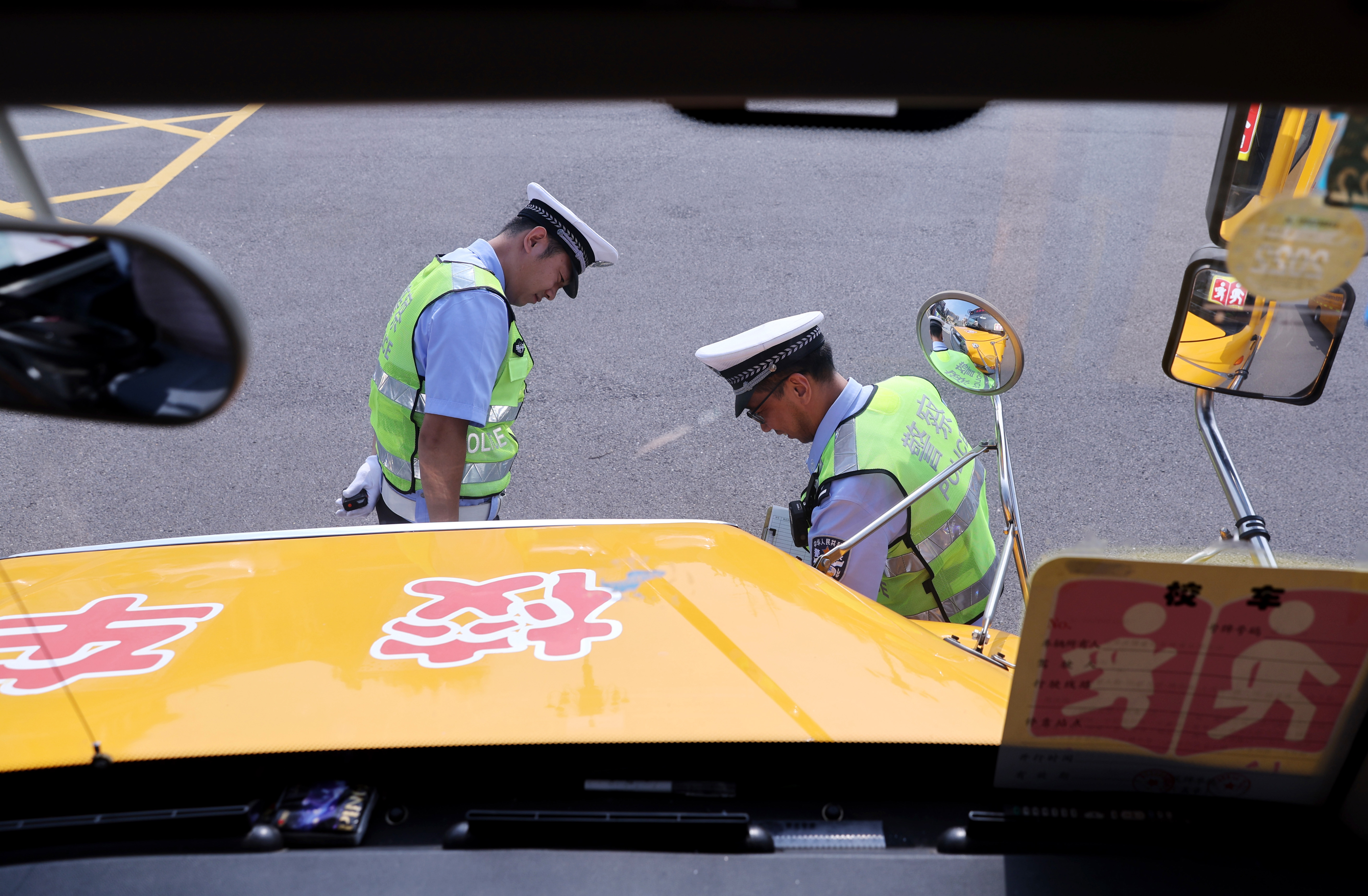 石家莊市鹿泉區：護航開學季 校車安全 大檢查_fororder_圖1