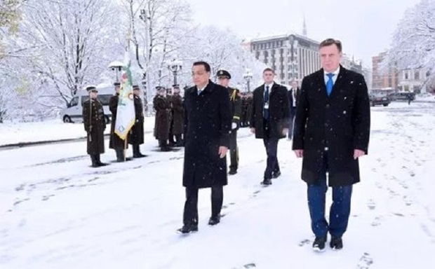 中國總理首訪拉脫維亞：瑞雪兆“雙贏”
