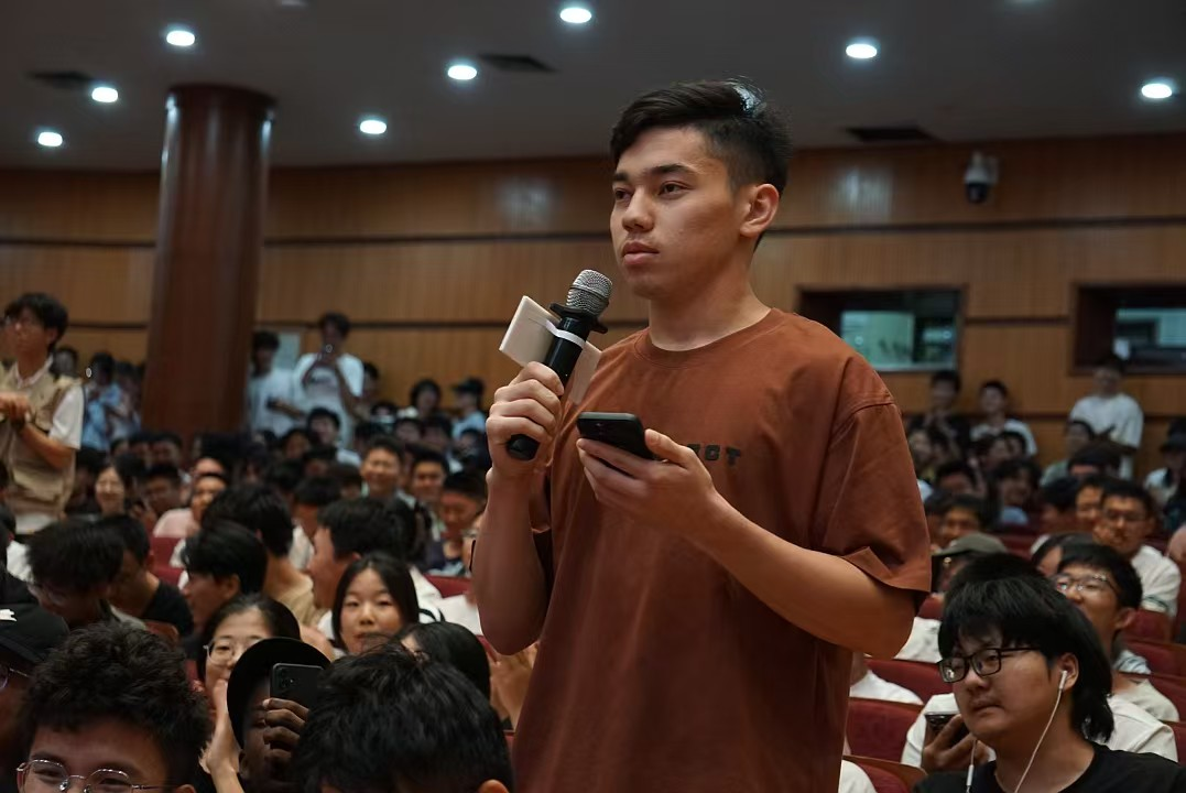 “沉香”“托肯”來了 電影《長安·長安》主創團隊與長安大學學子共話長安故事_fororder_圖片11