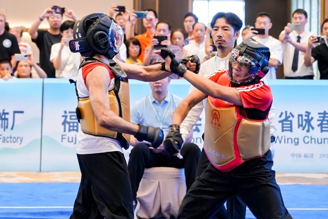 “武林”争霸，决胜咏春  首届世界南少林咏春拳大赛决出36名项目冠军