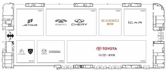 近130個品牌參展 2024成都車展展位圖_fororder_image006