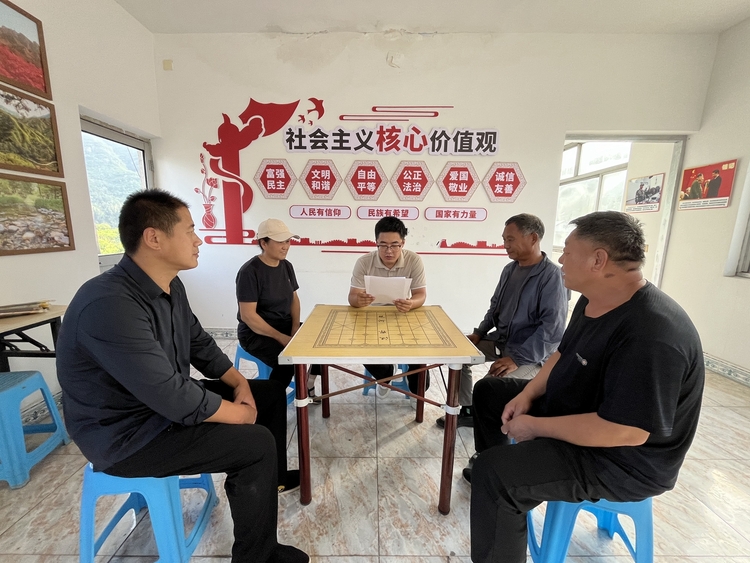 保定市满城区：红色阵地传党音创新更用心_fororder_刘家台乡宣讲党的二十大全会精神 摄影 陈璐