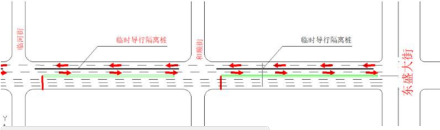 5月9日晚9時起吉林大路亞泰大街至東盛大街段施工 請看好繞行攻略