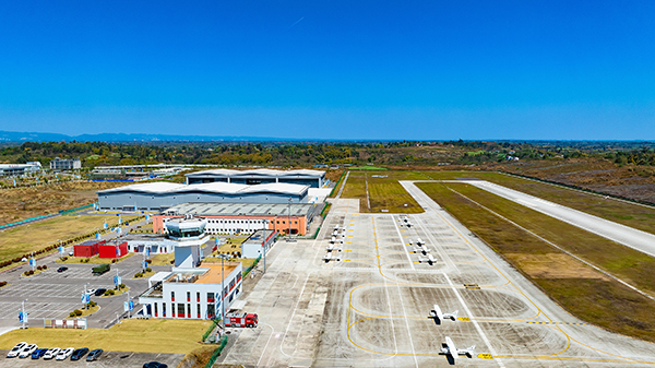 自贡：打造全域低空智能感知网 服务低空经济发展_fororder_7自贡航空产业园（摄影-廖志全）