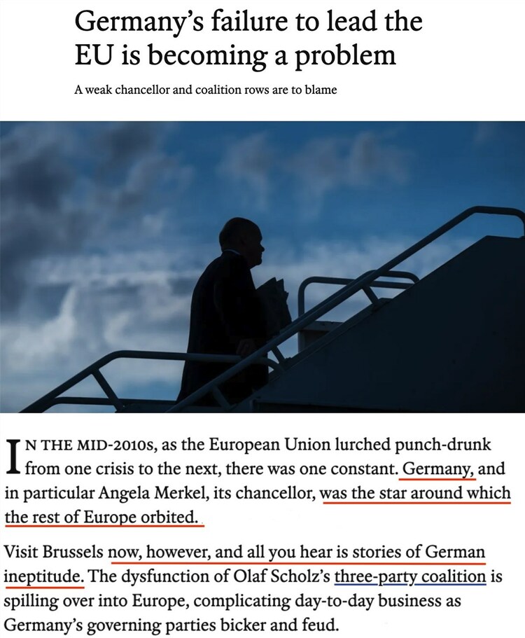 外媒：德国很难再对欧洲负起“特殊责任”