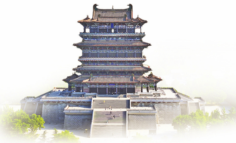 记者带你游山西 打卡“悟空”取景地_fororder_鹳雀楼