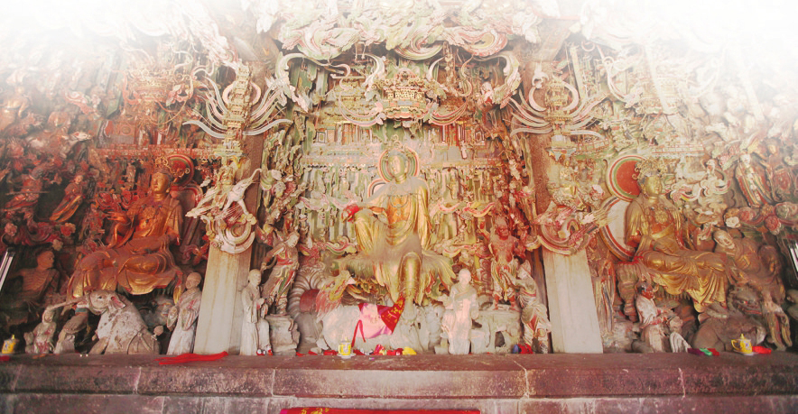 记者带你游山西 打卡“悟空”取景地_fororder_观音堂