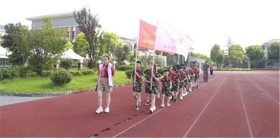 南通如皋市城北街道東風社區舉辦“少年築軍夢 磨礪共成長”開學第一課_fororder_圖片10