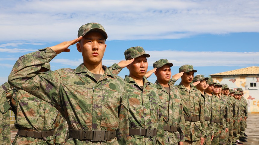 河北淶水：役前教育進行時 嚴格訓練迎軍旅