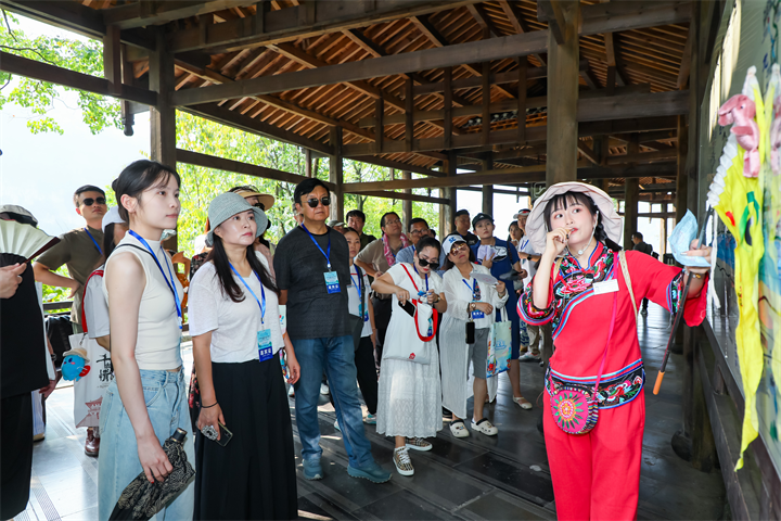 【大美三峽在宜昌】打卡三峽人家 尋訪信義當陽 海外嘉賓感悟中華傳統文化_fororder_圖片8