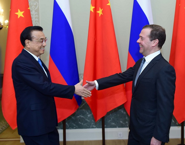“中小企業合作”：中俄兩國總理一拍即合