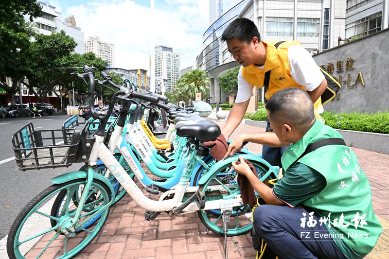 福州強化共享單車精細化管理 提升文明綠色出行體驗