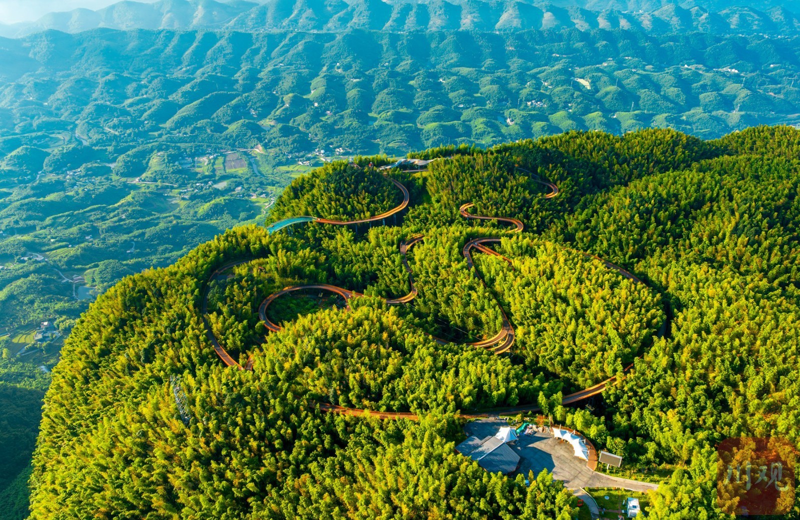 （转载）宜宾：蜀南竹海 山寺朝霞风光美