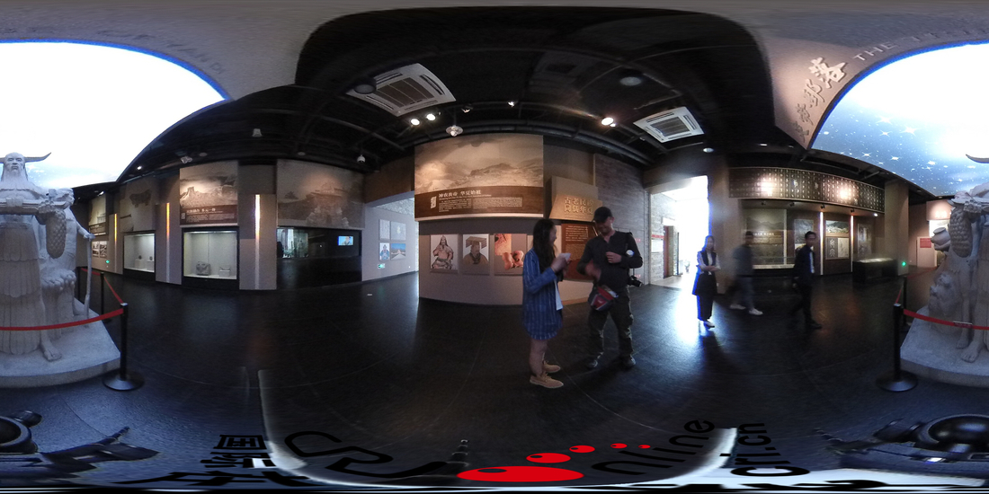 图片默认标题_fororder_14新建设的北川羌族民俗博物馆内景