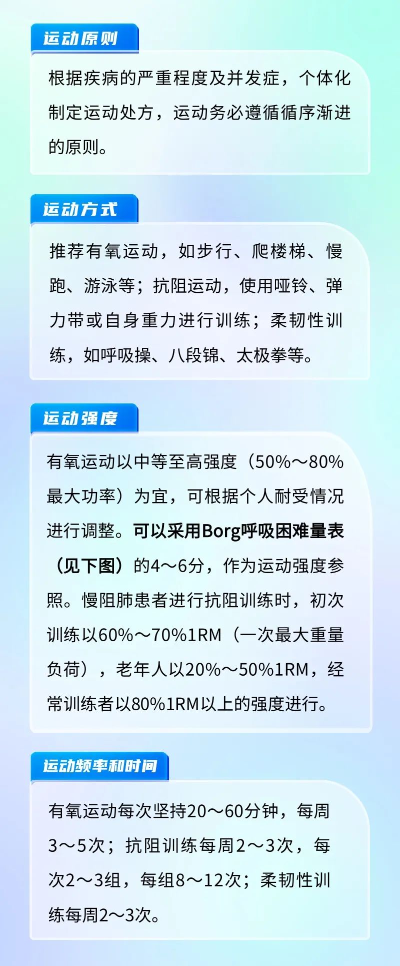 @慢阻肺患者：請收下這份運動處方 | 運動是良醫