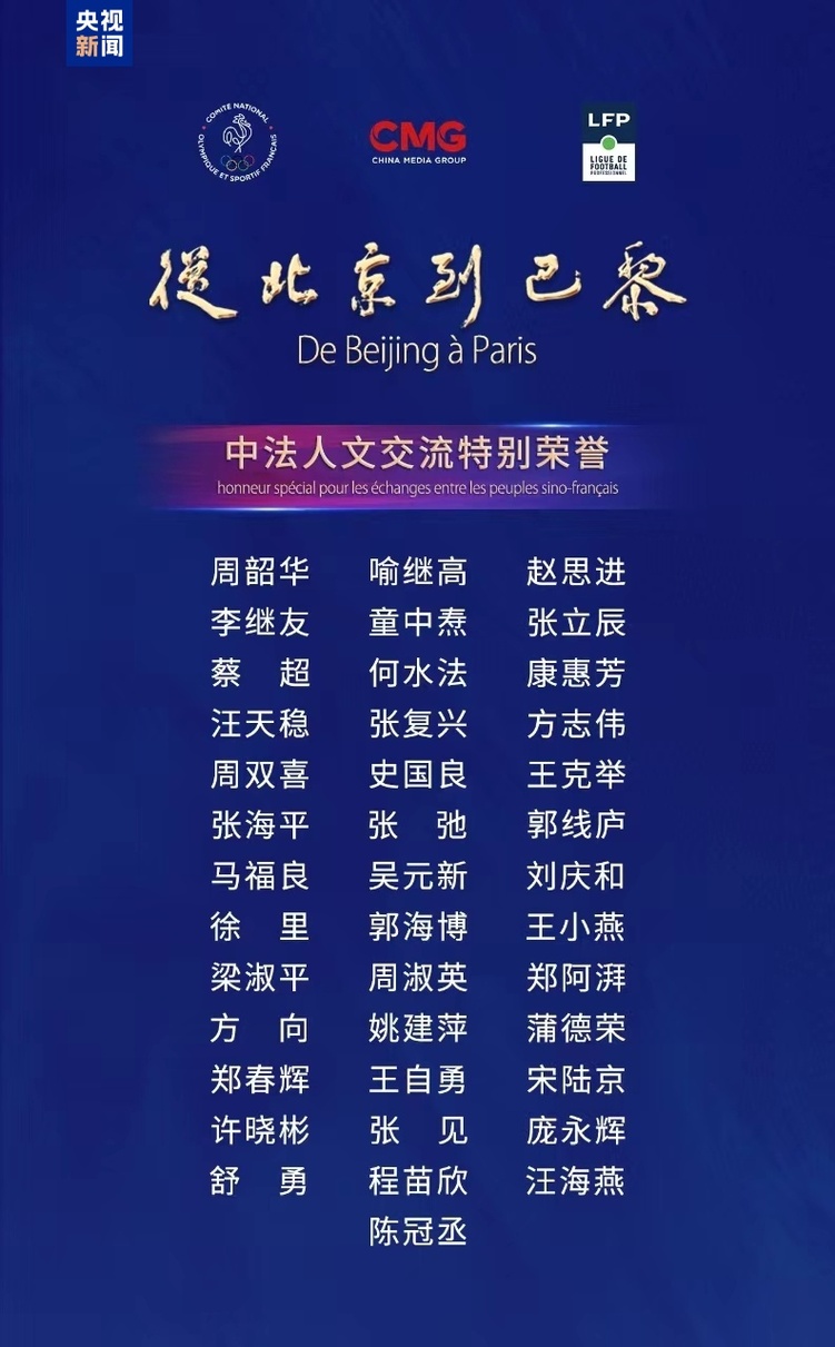 精彩永恒！中央廣播電視總臺“從北京到巴黎”精品節目音像製品發佈