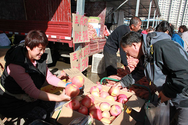 天津何莊子農産品批發市場：尚德守法、食品安全讓生活更美好