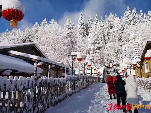 中国雪乡景区11月15日正式开园
