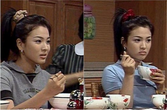 宋慧乔曝童年照，冻龄20年从小美到大_娱乐_腾讯网