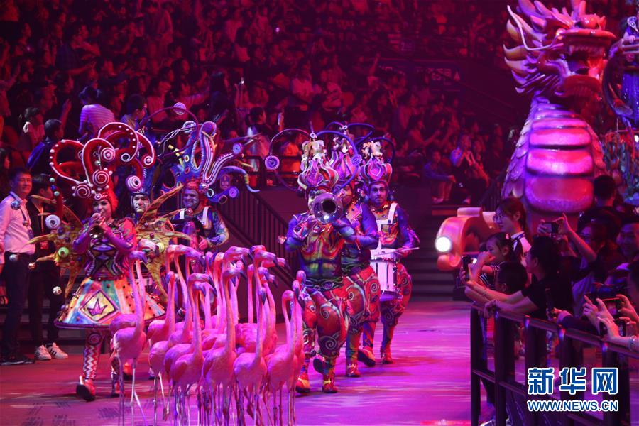 第六屆中國國際馬戲節在廣東珠海開幕