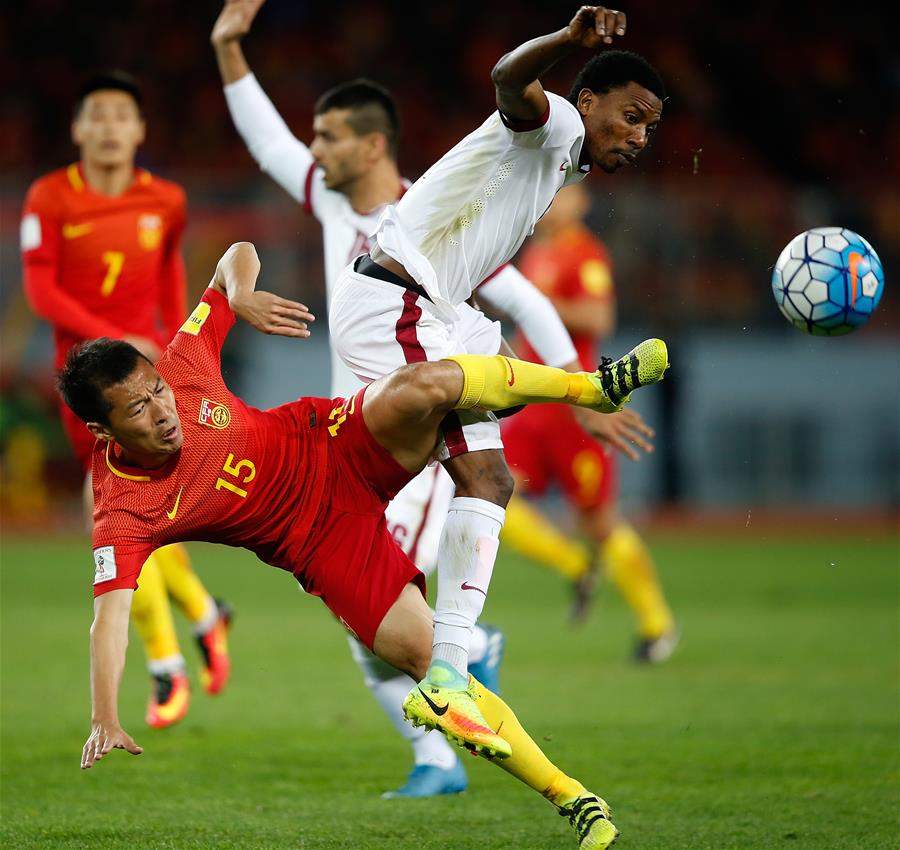 世預賽：中國隊主場0-0卡塔爾隊