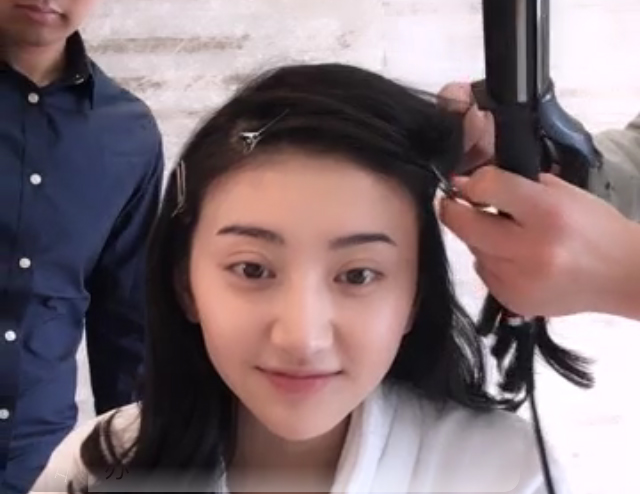 景甜素顏直播 雙眼皮比李小璐都寬