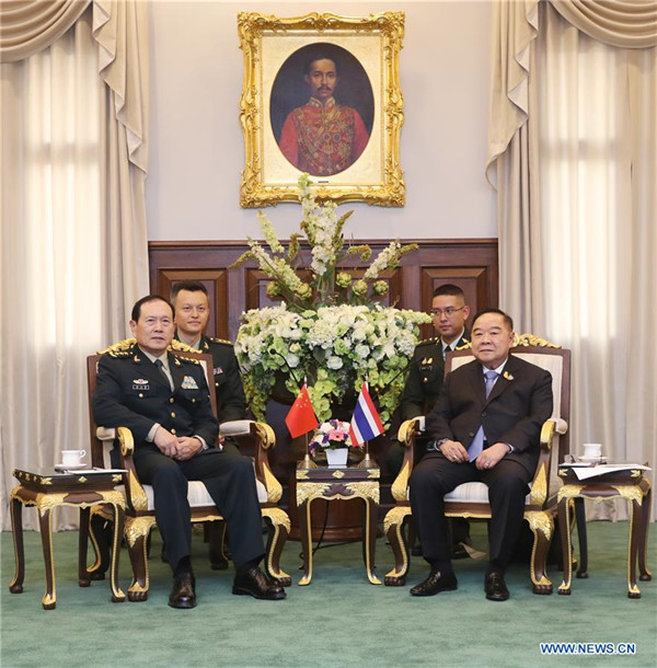 Tsina't Thailand, nakahandang ibayo pang pasulungin ang kooperasyong militar