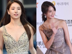 亚洲明星盛典秀智低胸斗艳允儿朴信惠 EXO朴宝剑颜值爆表