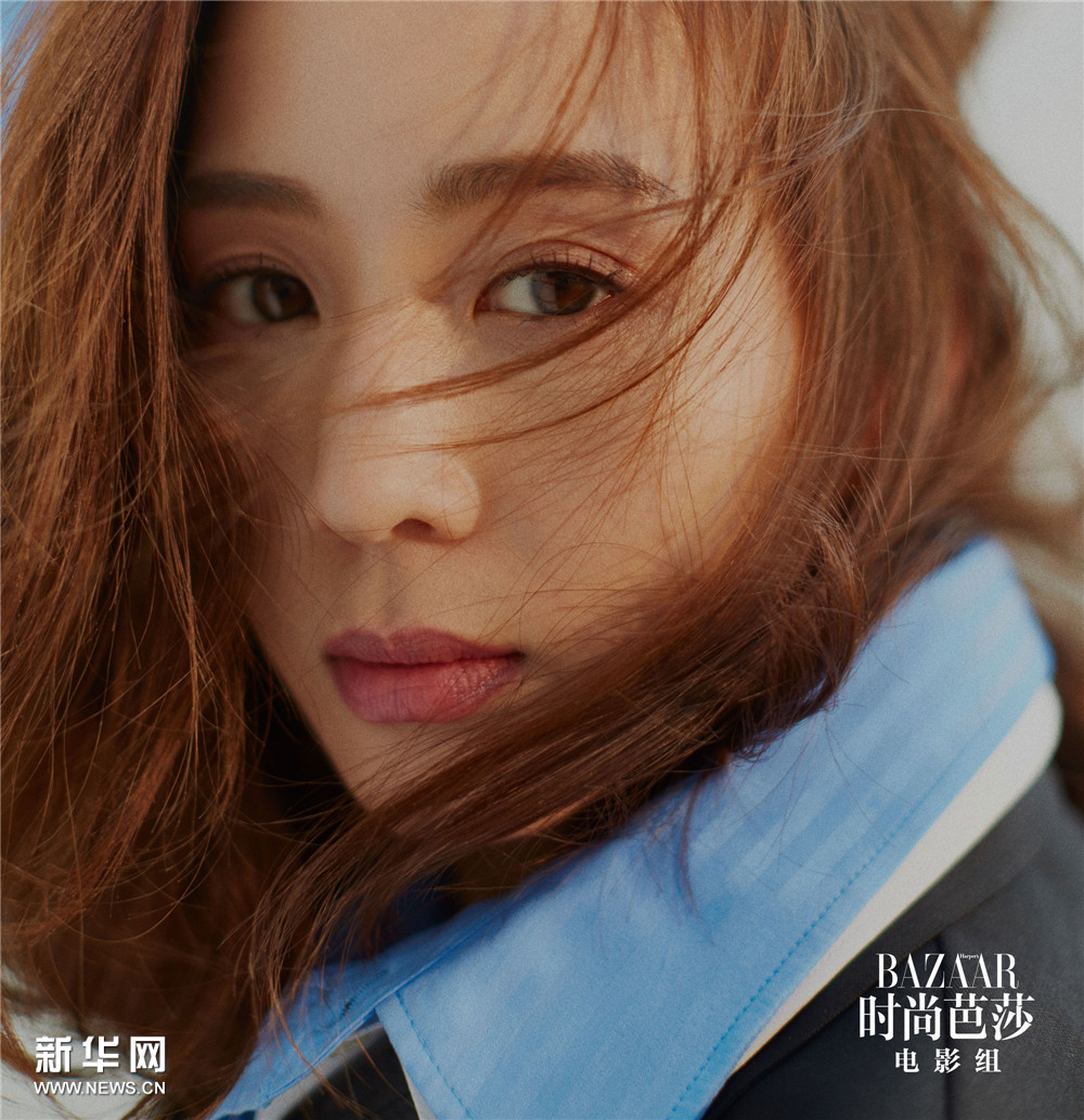 张钧甯杂志大片 尽显职场率性女人味